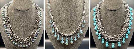 Unveiling My New Stainless Steel Chainmaille Collection - Megan Gros Designs