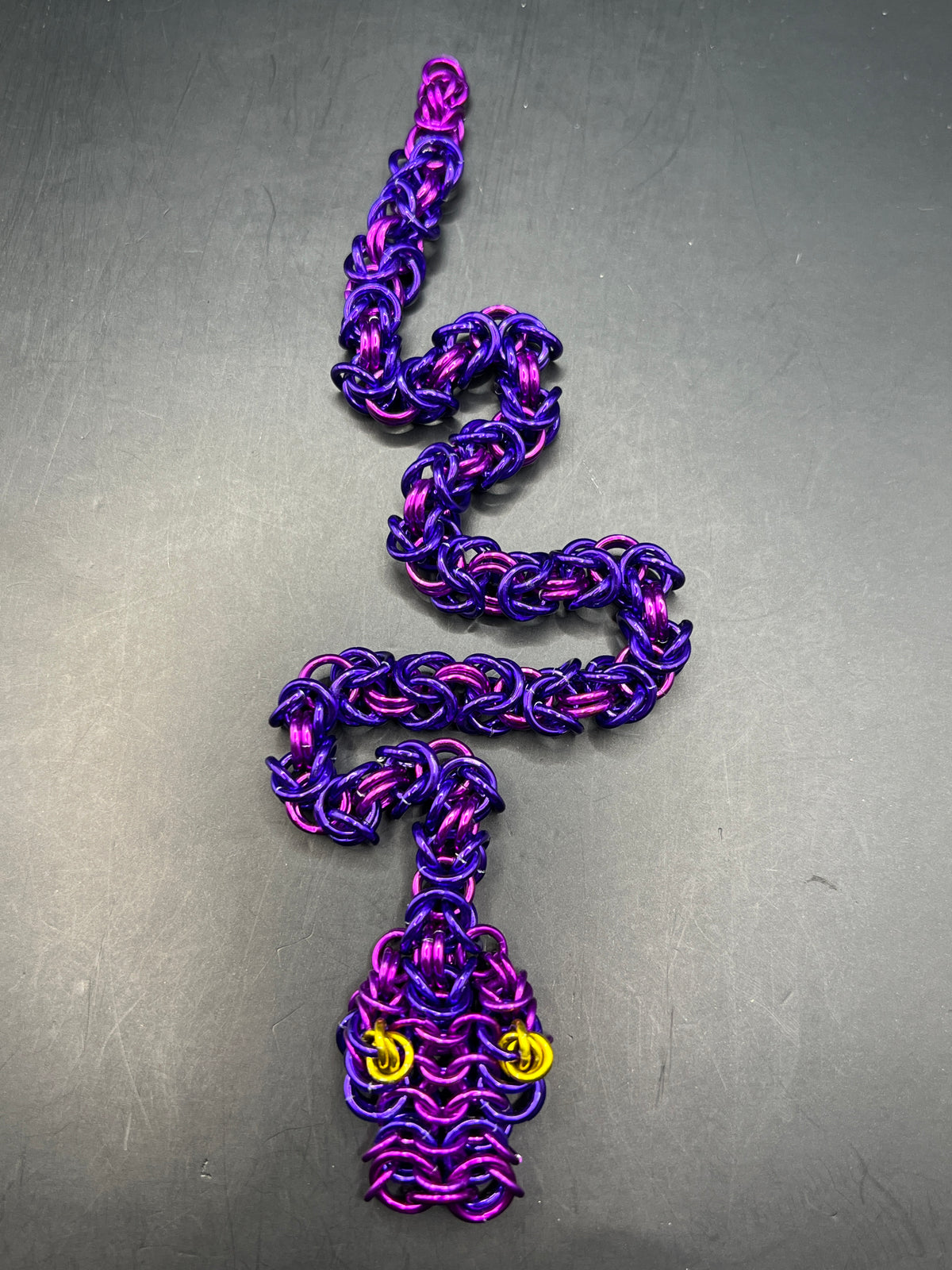 Chainmaille Fidget Snake - Purples