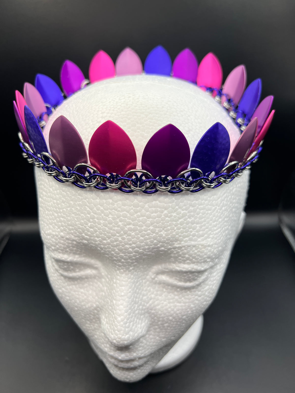Scalemaille Crown - Pinks & Purples