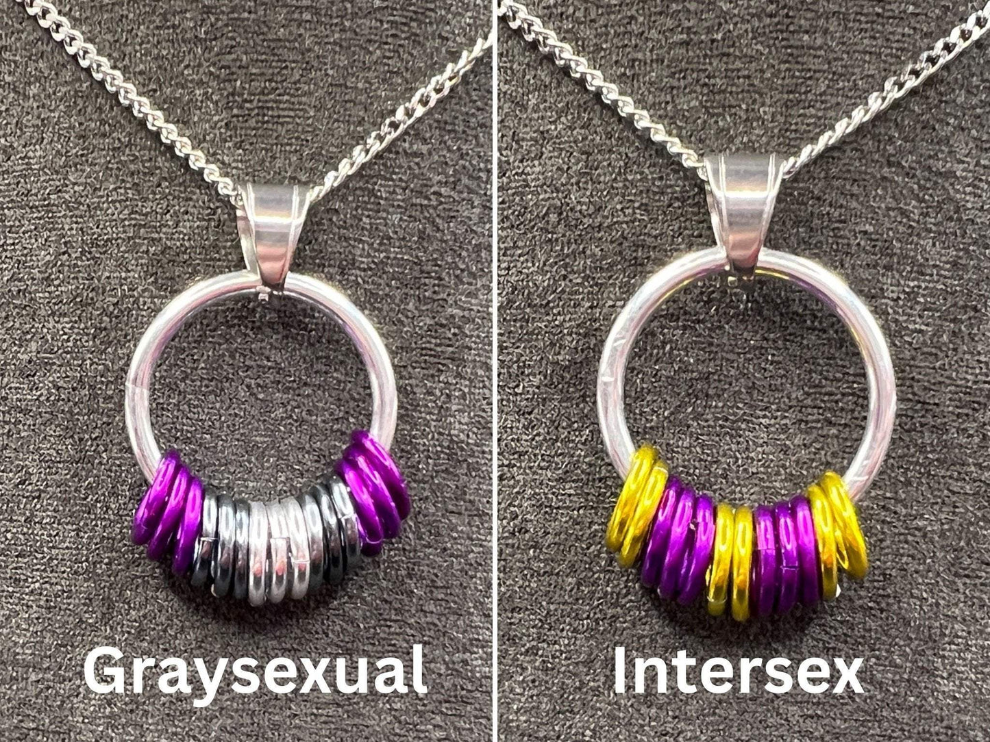 Pride Flag Fidget Pendant: 18 Flags Available - Megan Gros Designs