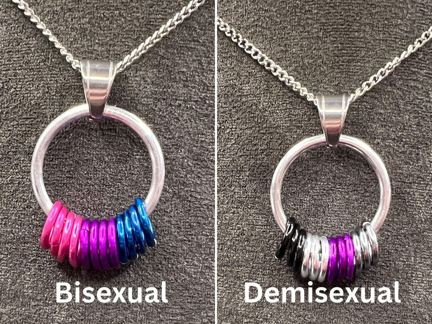 Pride Flag Fidget Pendant: 18 Flags Available - Megan Gros Designs
