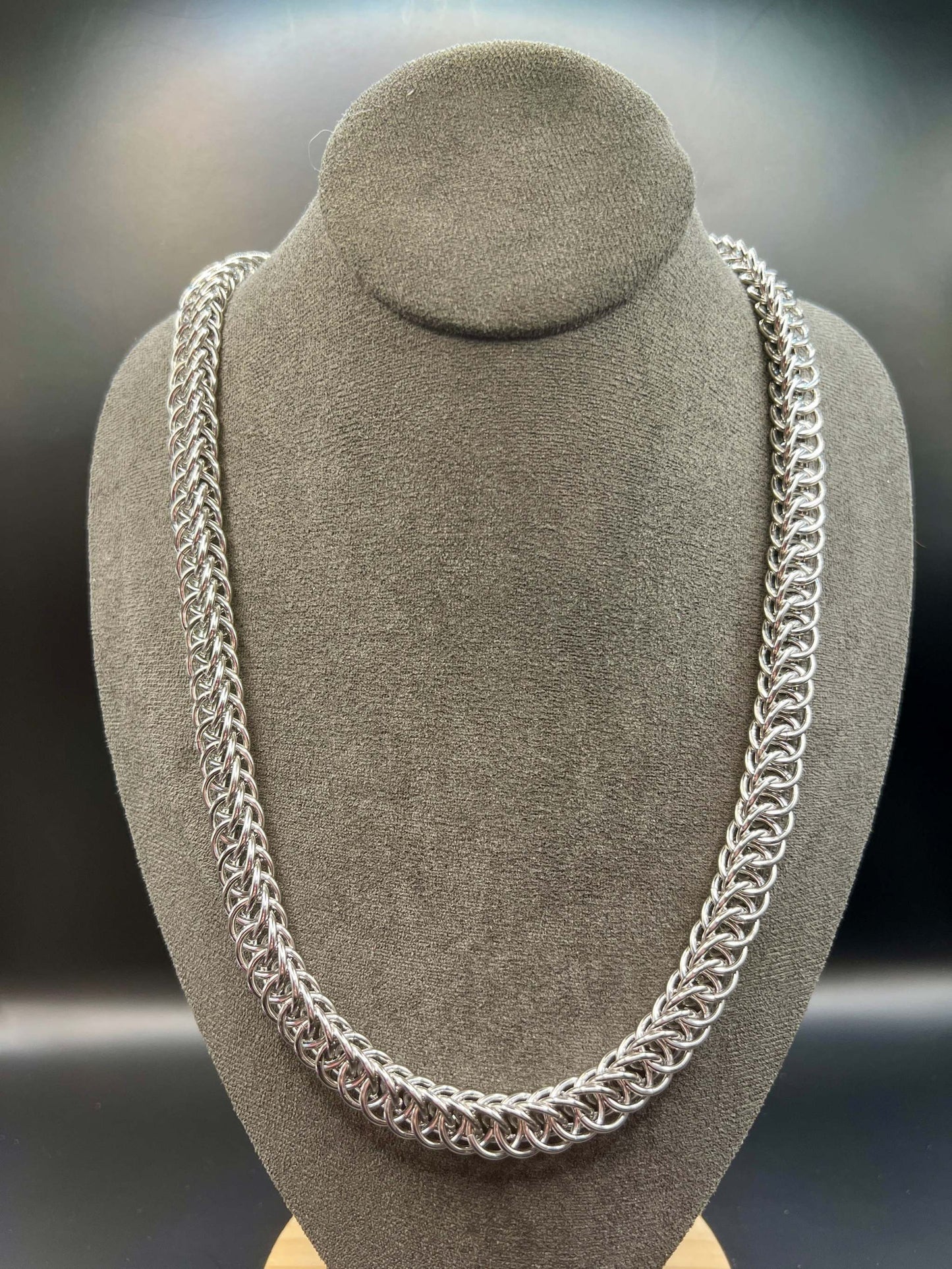 Solid Stainless Steel Half Persian 4-in-1 Necklace Chain
