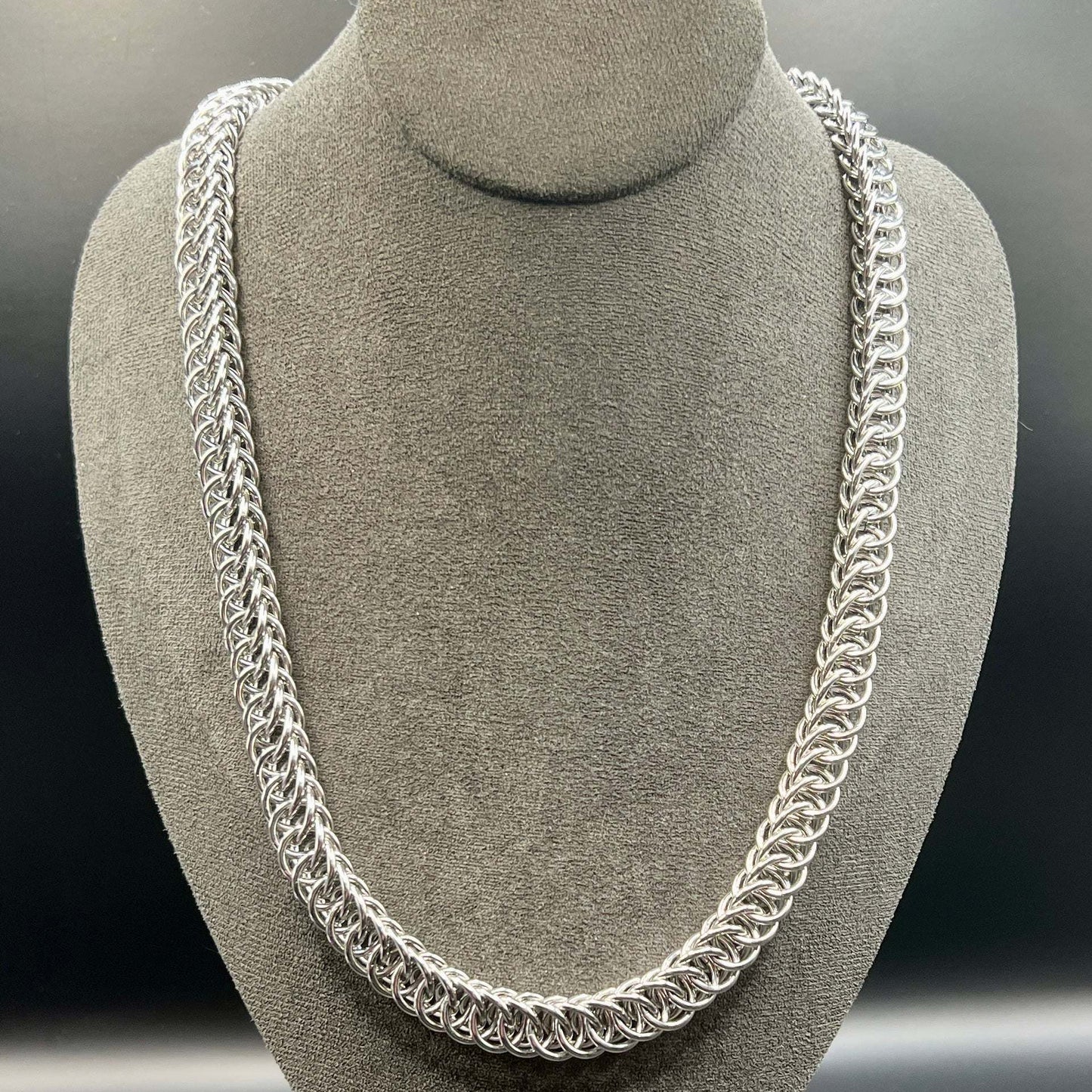 Solid Stainless Steel Half Persian 4-in-1 Necklace Chain