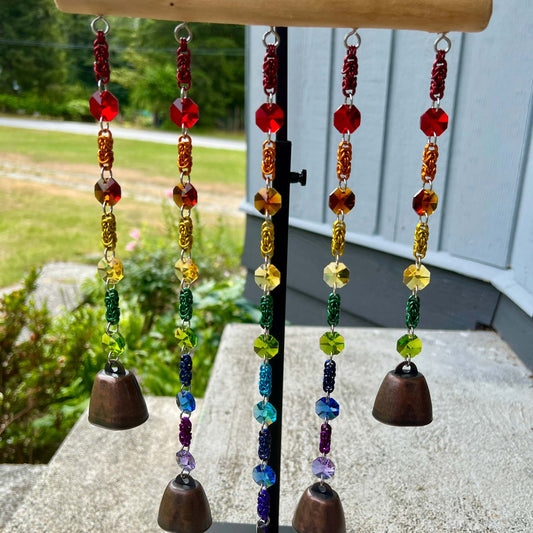 Suncatcher - Rainbow Wind Chime/Suncatcher Combo