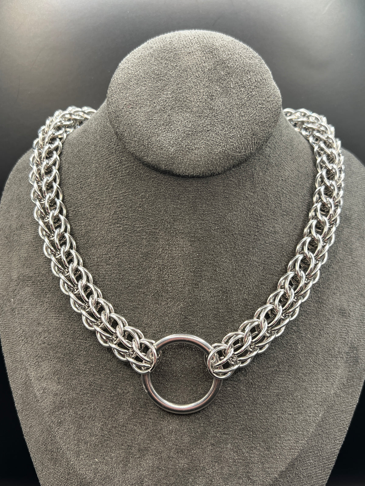 Solid Stainless Steel Chunky Full Persian Choker