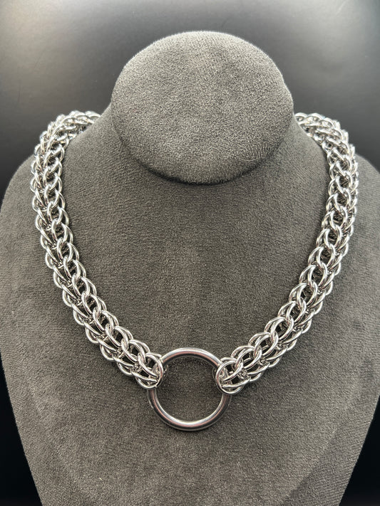 Solid Stainless Steel Chunky Full Persian Choker