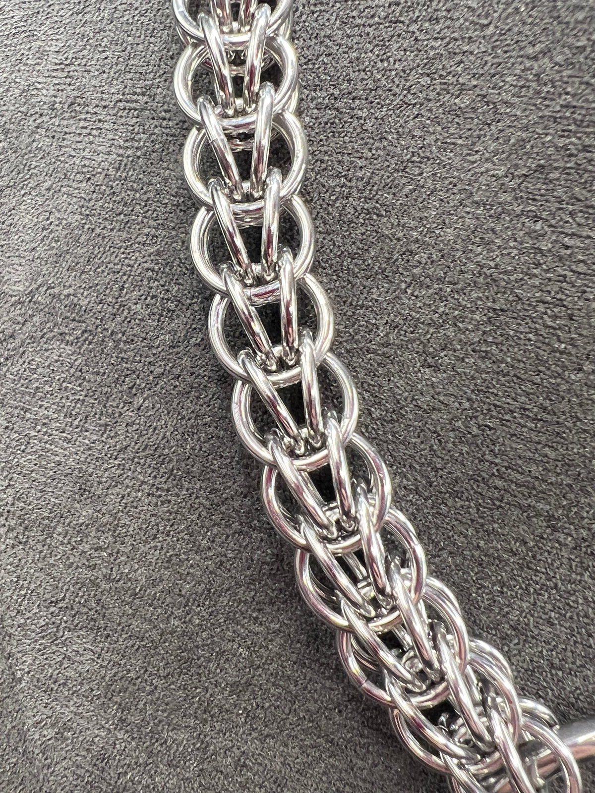 Solid Stainless Steel Chunky Full Persian Choker