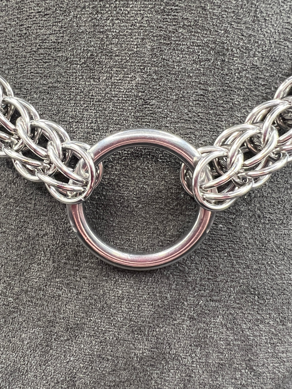 Solid Stainless Steel Chunky Full Persian Choker