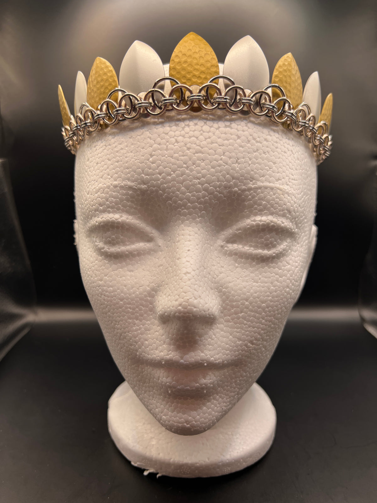 Scalemaille Crown - Gold, Silver & Rose Gold