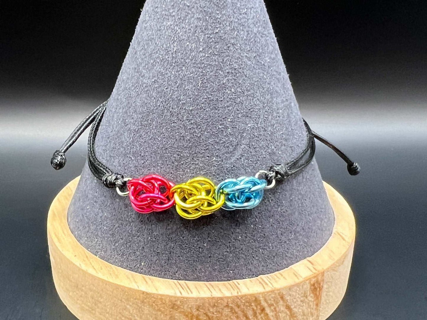 Petite Sweet Pea Pride Flag Bracelet: 10 Flags Available - Megan Gros Designs