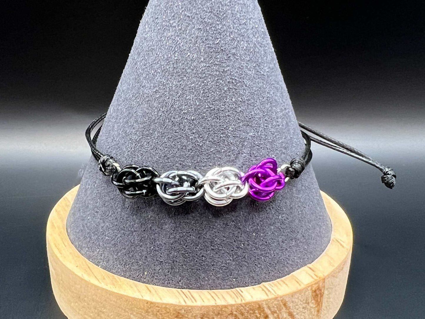 Petite Sweet Pea Pride Flag Bracelet: 10 Flags Available - Megan Gros Designs