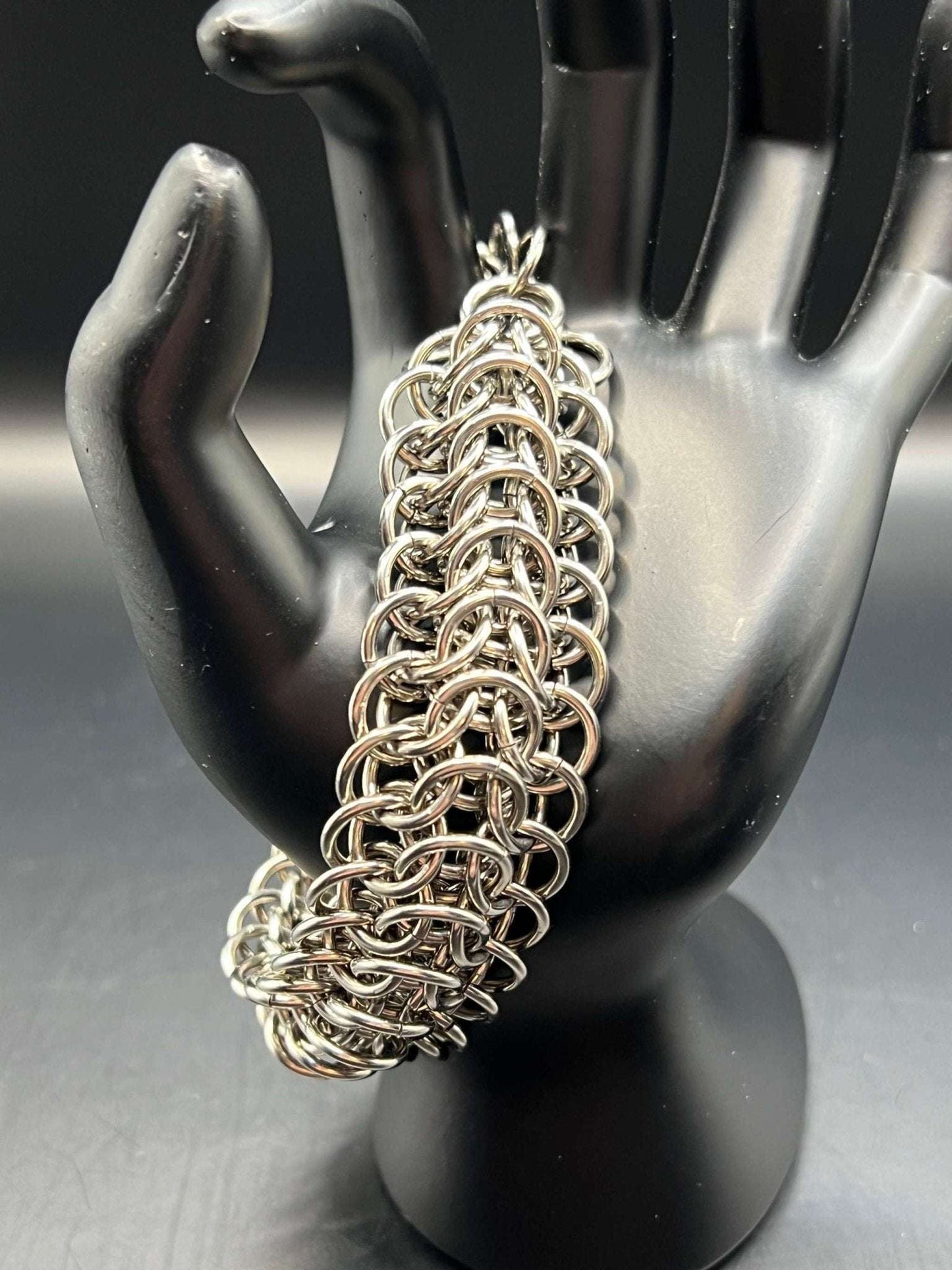 Stainless Steel Bracelet - Dragonback - Megan Gros Designs