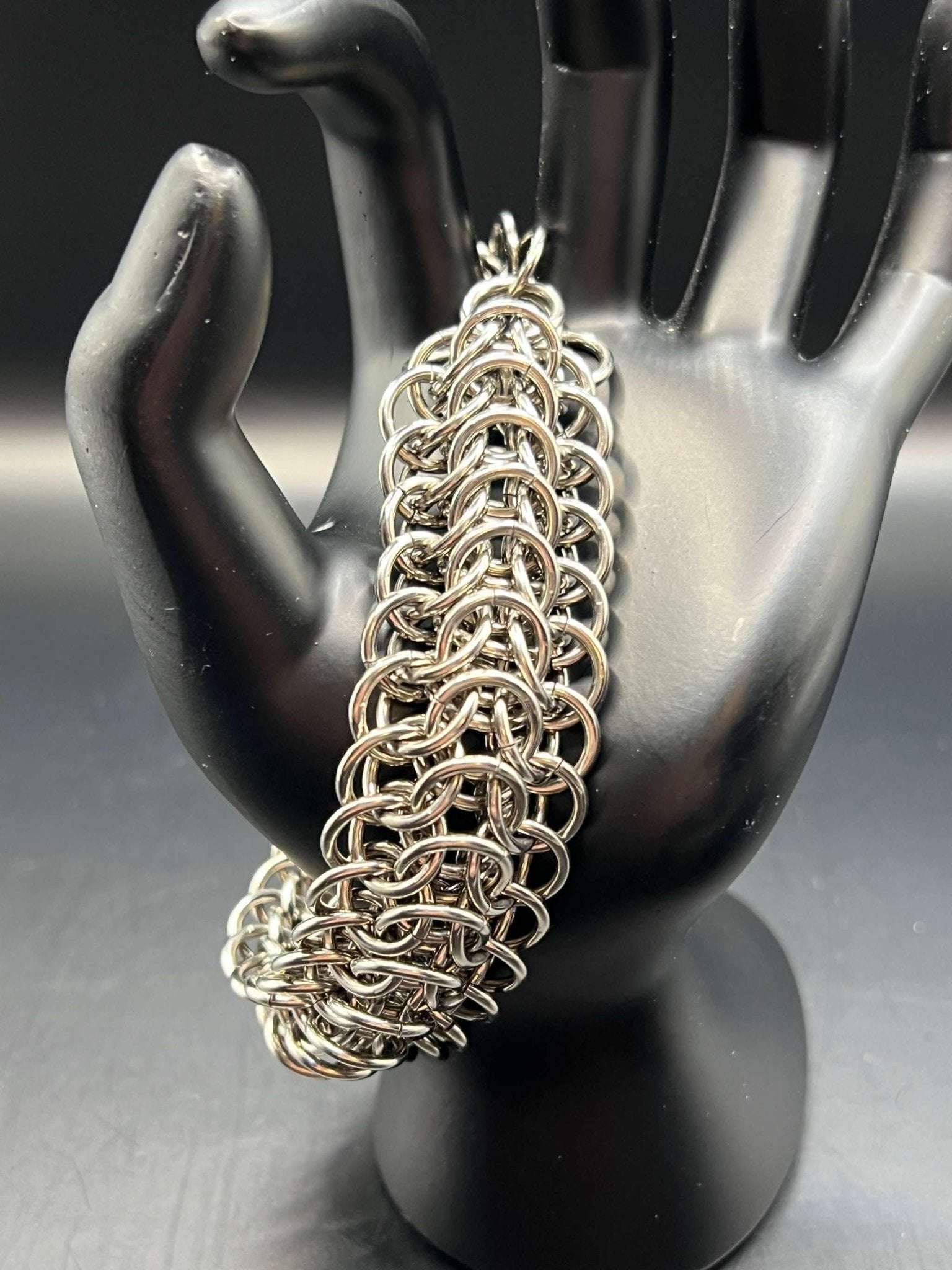 Stainless Steel Bracelet - Dragonback - Megan Gros Designs