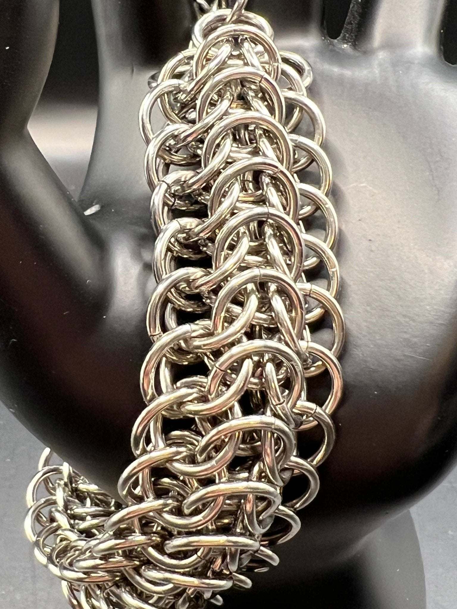 Stainless Steel Bracelet - Dragonback - Megan Gros Designs